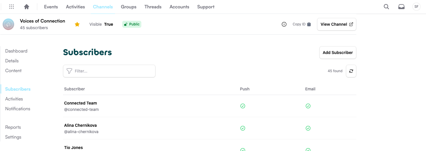Subscriber growth on autopilot